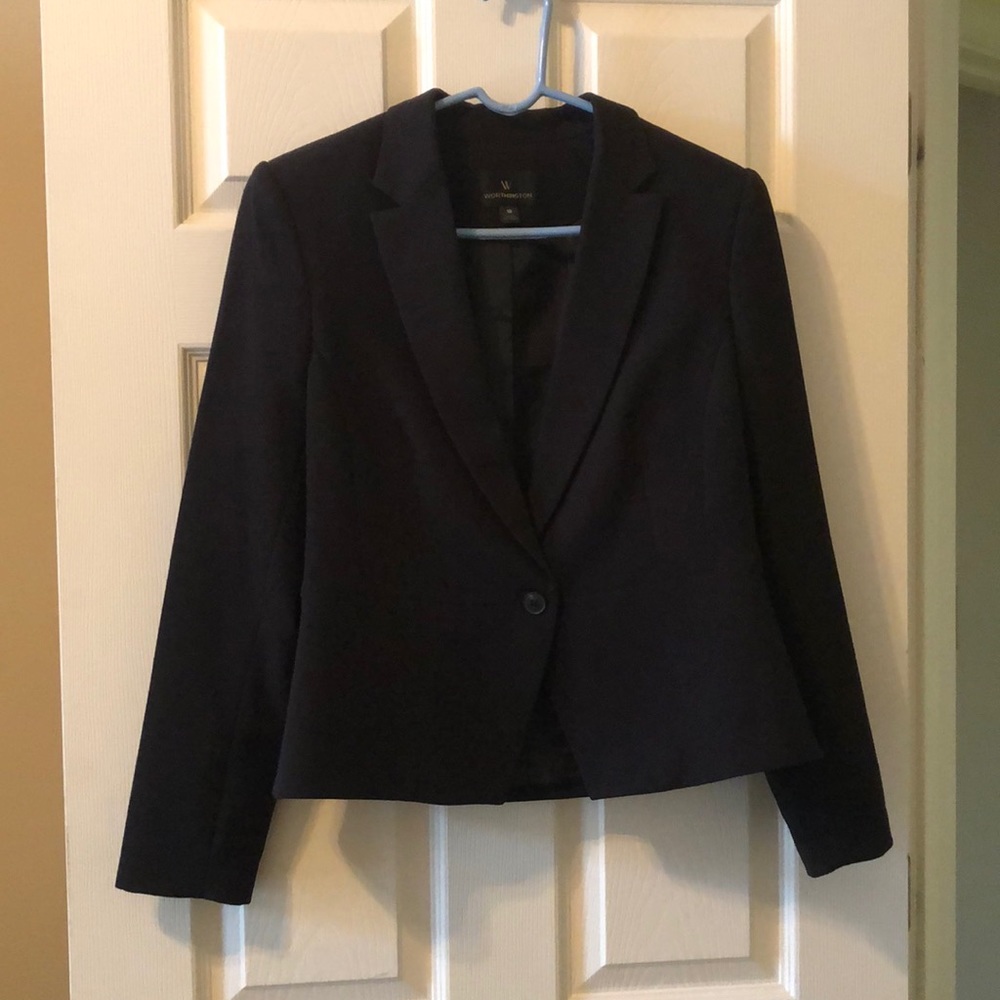 Black Suit Jacket from Worthington